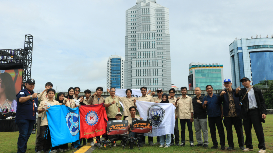 FT UNAND Berjaya di Ibu Kota: Tim AFRG Sabet Dua Juara di Kontes Inovasi Drone Nasional 2025