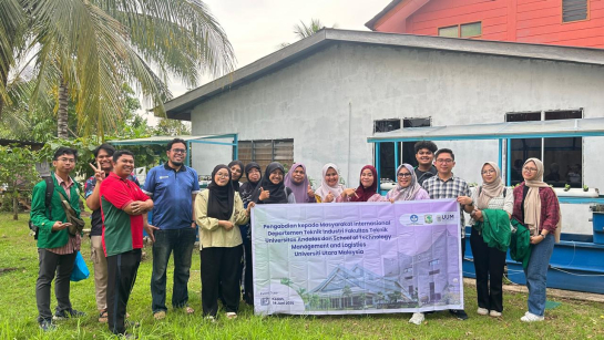 Departemen Teknik Industri Laksanakan Pengabdian Internasional di Kedah, Malaysia: Kolaborasi Strategis dengan STML UUM untuk Peningkatan Kapasitas Pengolahan Ikan Berbasis Aquaponik